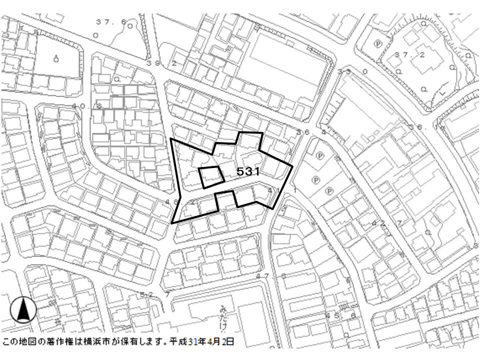 事前協議要望地区の画像