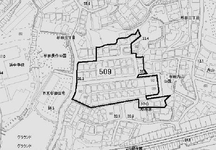 事前協議要望地区の画像