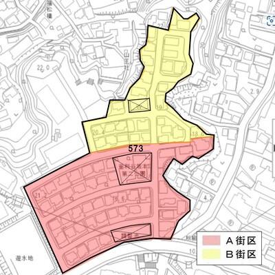 事前協議要望地区の画像