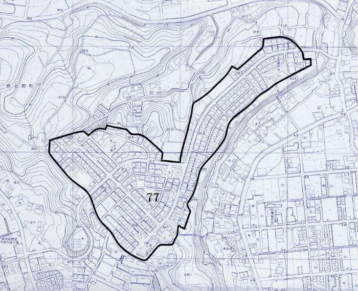事前協議要望地区図の画像