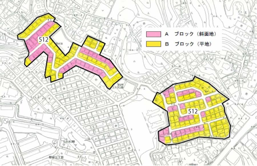 事前協議要望地区の画像