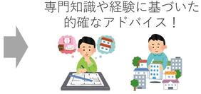 専門知識や経験に基づいた的確なアドバイス！のイラスト