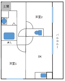 セントラルヒルズー間取りイメージ