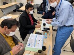 来日研修の様子