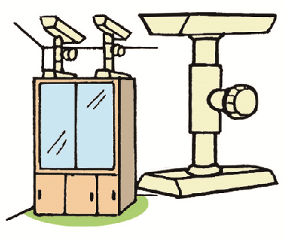 Illustration of tension rods