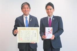 株式会社JVCケンウッド様からのご寄贈に対して感謝状を贈呈しました