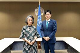 「国連アジア太平洋経済社会委員会（ESCAP）」の事務局長と面会しました