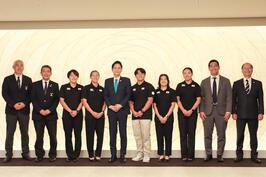 パリ2024オリンピックの7人制ラグビー日本代表の皆さまと面会しました