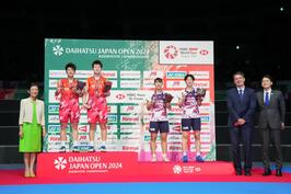 「ダイハツジャパンオープン2024 バドミントン選手権大会」でプレゼンターを務めました