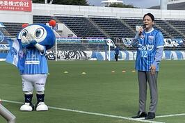 ニッパツ横浜FCシーガルズの「ピンクリボンマッチ」を観戦しました
