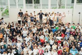 「Yokohama English Quest（ヨコハマ・イングリッシュ・クエスト）」の開会式でご挨