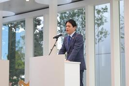 「音で紡ぐ横浜とリヨン～祝!! 姉妹都市提携65周年～」の オープニングセレモニーでご挨拶をしました