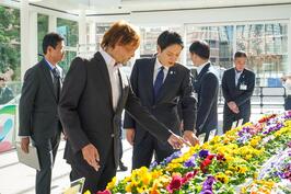 「第53回 横浜花き展覧会」を視察しました