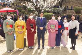 「第37回 大倉山観梅会」でご挨拶をしました