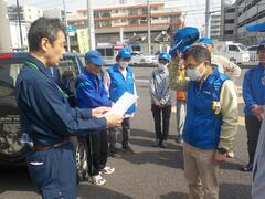 ４月１９日緑土木事務所長から会長へ認定書をお渡ししました。