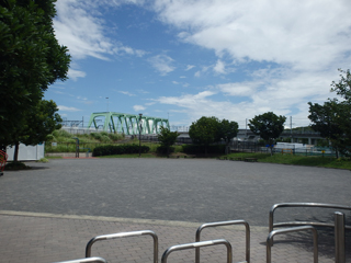 青砥公園のグラウンド