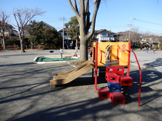白山西台公園の滑り台