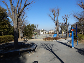 白山西台公園の広場