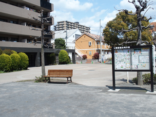 白山一丁目第二公園の広場