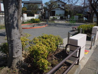 東本郷第五公園の広場