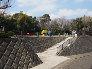 東本郷台公園の階段