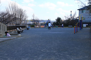 いぶき野第二公園の広場