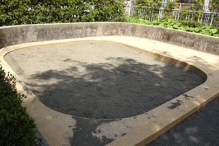 いぶき野第六公園の砂場