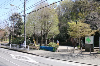 上山町公園の外観