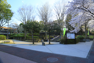草木公園の出入口