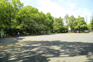 夫婦坂公園のグラウンド