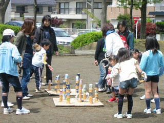 夫婦坂公園でイベント