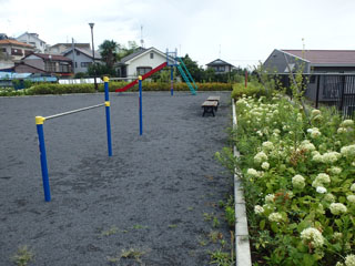 三保中通第二公園の鉄棒
