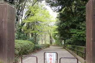 三保念珠坂公園の出入口