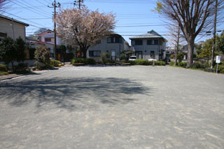 三保公園のグラウンド