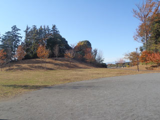 長津田みなみ台公園のグラウンド