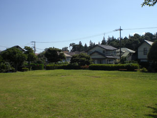 大上第一公園の芝生広場