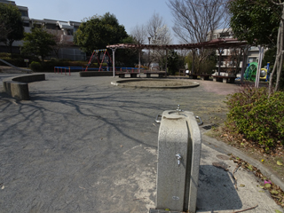 竹山烏森公園の水飲み場