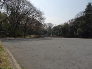 竹山南公園のグラウンド