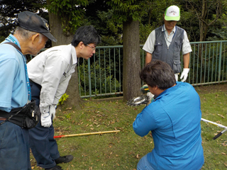 竹山一丁目東公園の愛護会