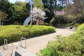 天神の杜公園の出入口