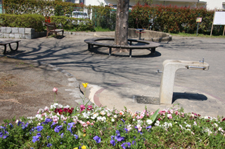 寺山町第二公園の水飲み場