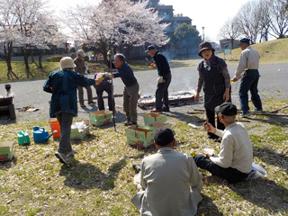 十日市場公園の愛護会