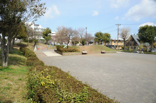 十日市場中里公園のグラウンド