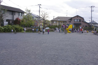 十日市場やまざくら公園のグラウンド