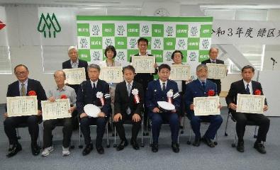 表彰式の写真２