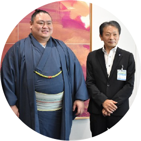 荒篤山関と緑区長