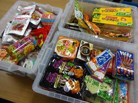 ご寄附いただいた食品