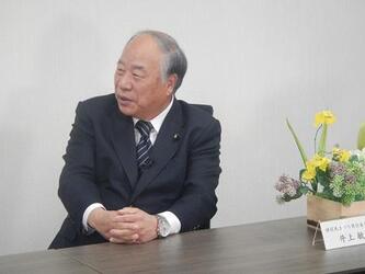 井上区民まつり実行委員会会長の写真