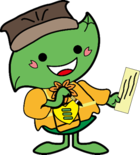 緑区キャラクターのミドリン