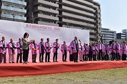 開会宣言の写真